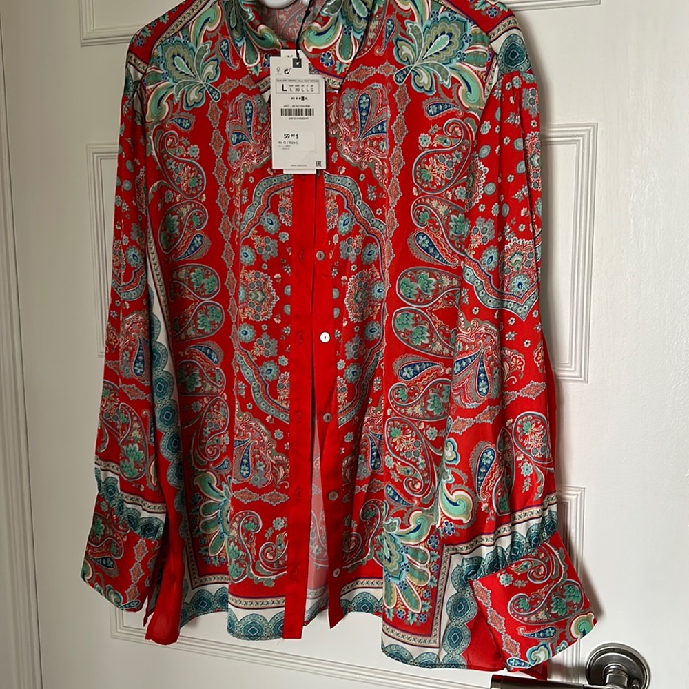 New with tags Zara shirt